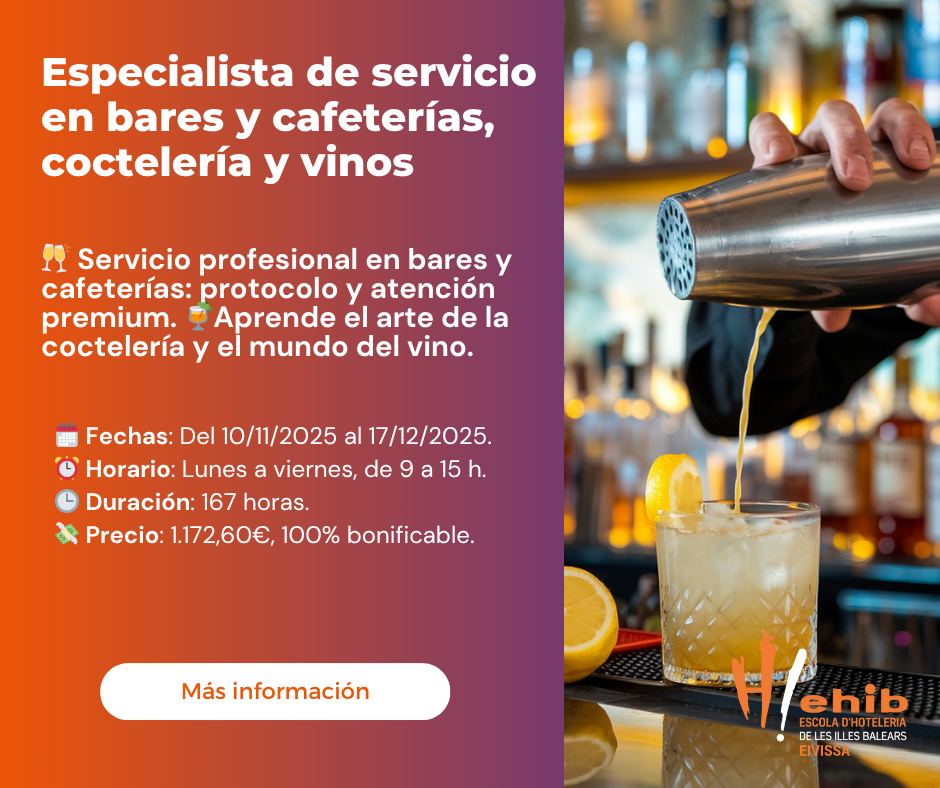 Especialista en bares, cafeterías coctelería y vinos-3