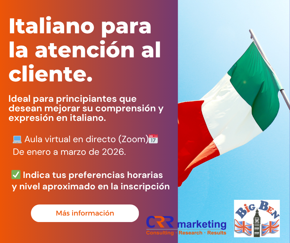 curso italiano atencion cliente